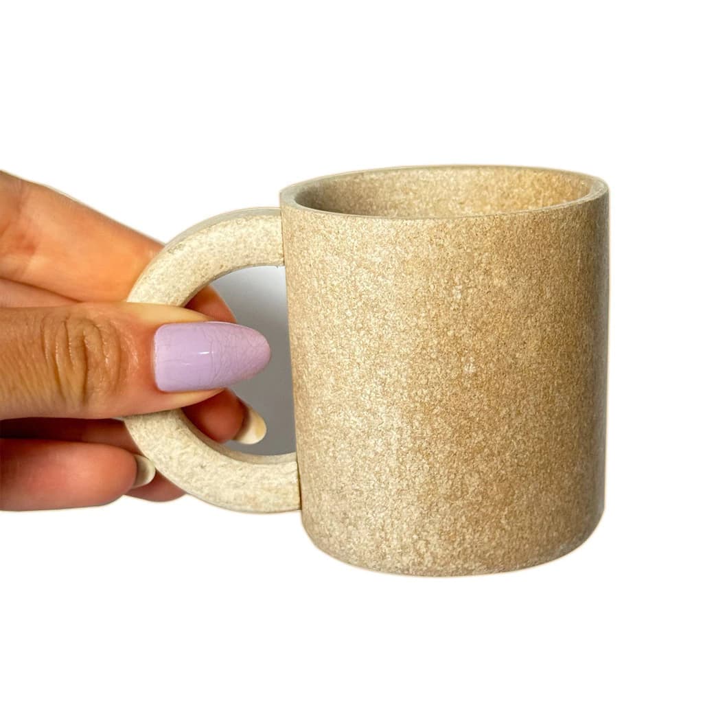 Caneca De Pedra Sabão Para Café 150 ml Natural