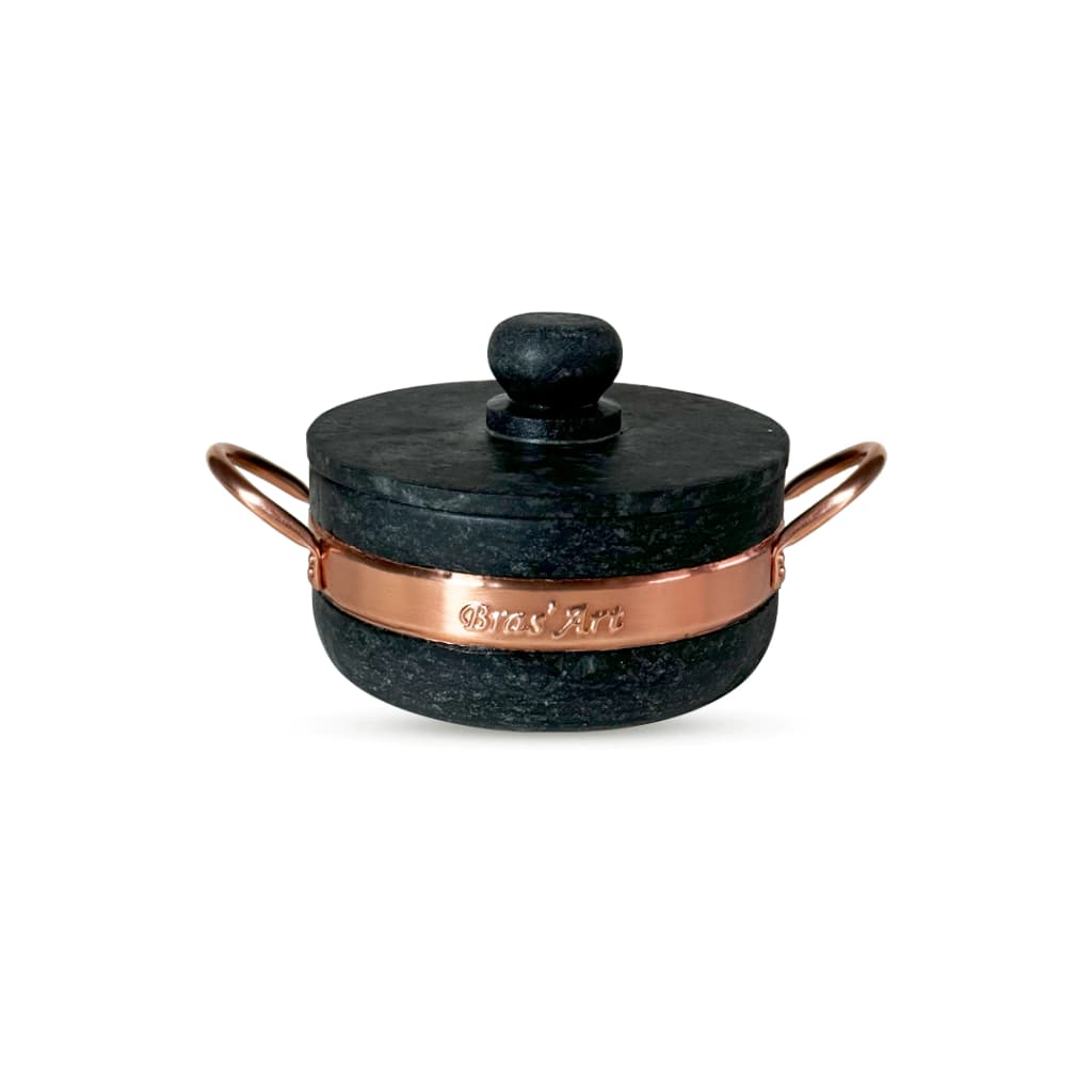 Panela De Pedra Sabão Reta 500 ml