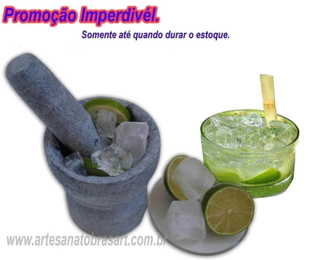 Pilão De Pedra Sabão Promoção Por Tempo Limitado