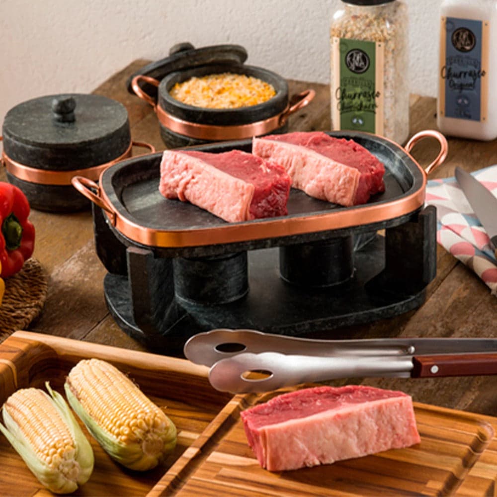 Chapa Oval Artesanal em Pedra Sabão