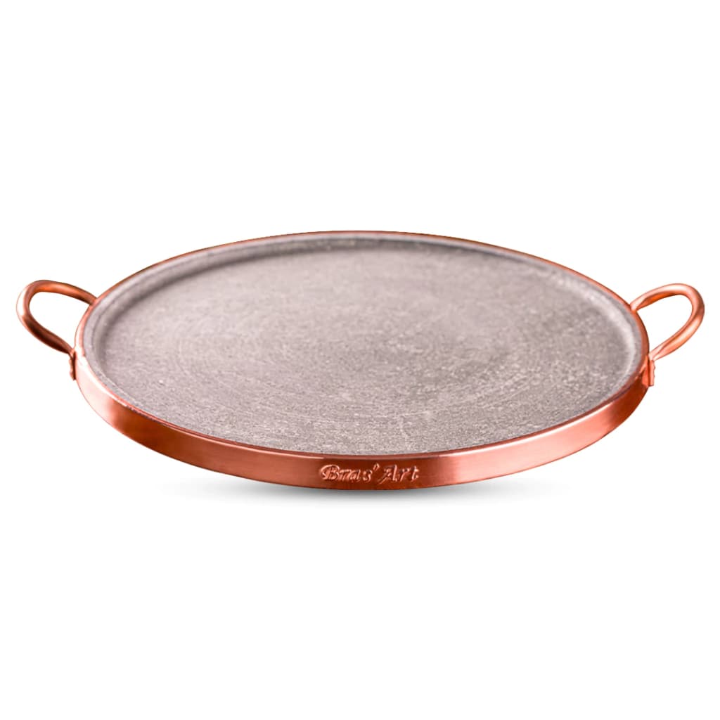 Forma Para Pizza De Pedra Sabão. Com 37 Cm De Diâmetro